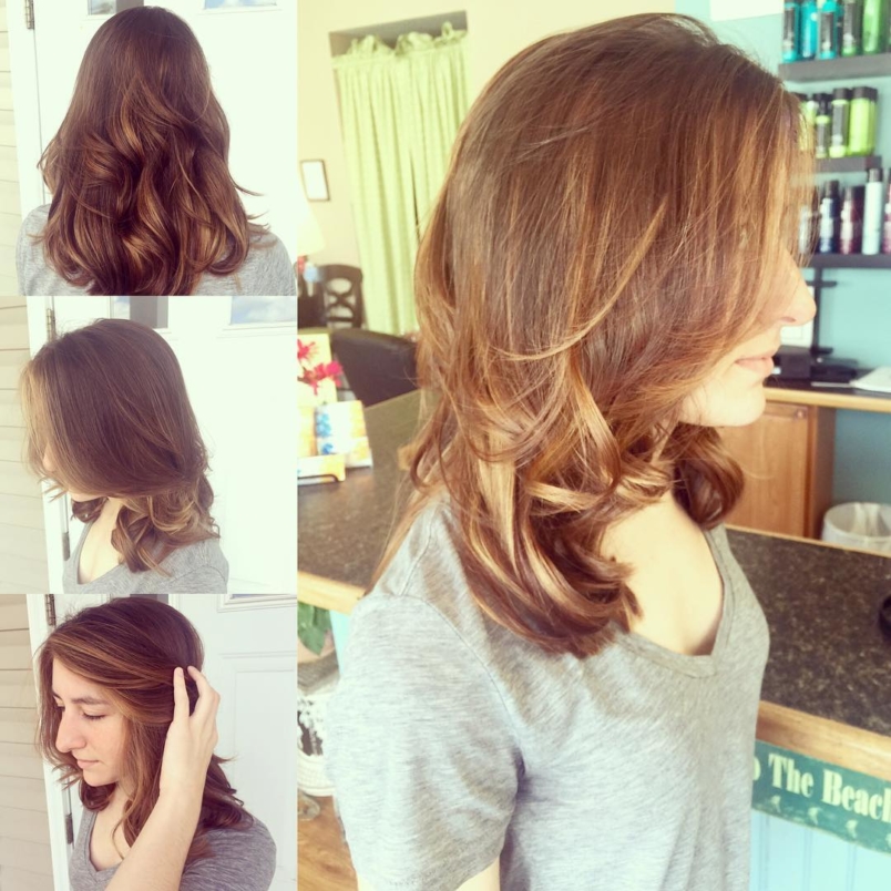 I’ve been doing her hair since she was 7! #caramelmocha #balayage #offtocollegeshegoes