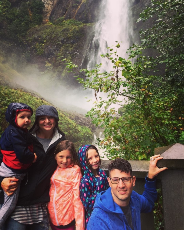 #waterfall #family #portlandtrip