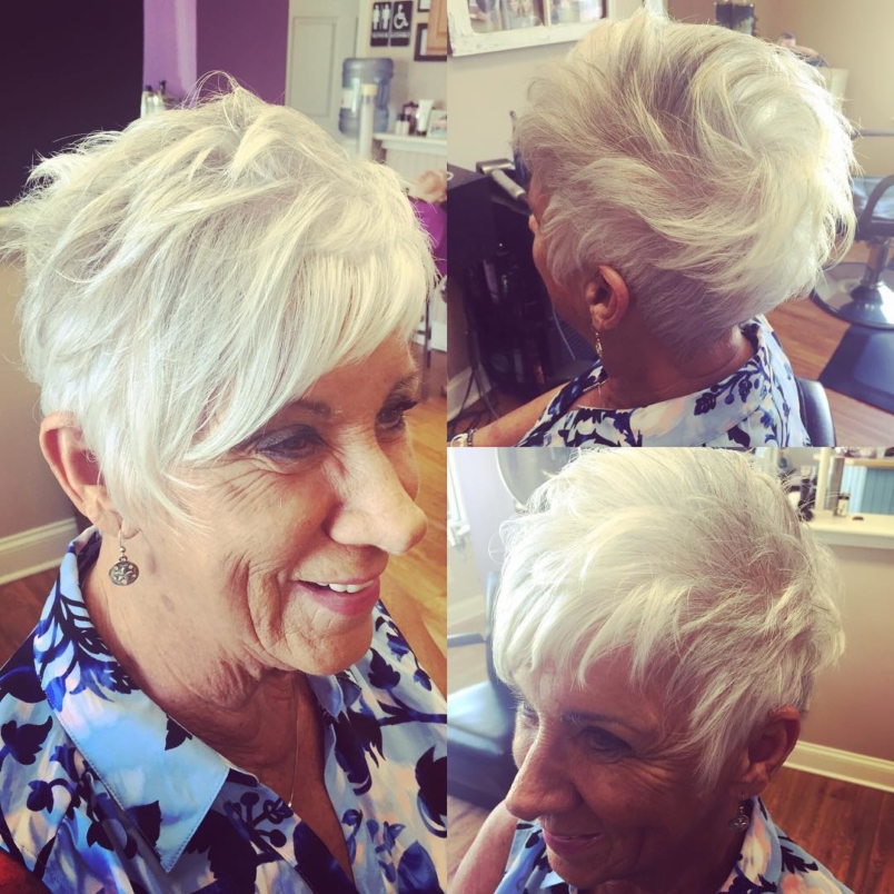 So much fun with this lovely lady today! #pixiecut #modernhair #hairbymeagan
