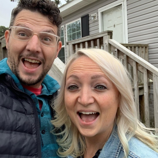 And so begins our new adventure! I have so many people to thank. 😍😁🏡Thank you @laura.fitzhugh for helping us find our perfect home. Thank you, Justin, for working so hard painting and tearing down walls. Thank you to our family and friends for helping the move be as easy as it was! Who new moving only a mile away could still be so much work? More pictures to come. 🥰