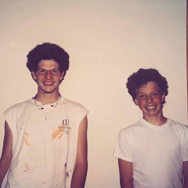 Here’s a little “fro-back” for you….that time when I teased their hair.